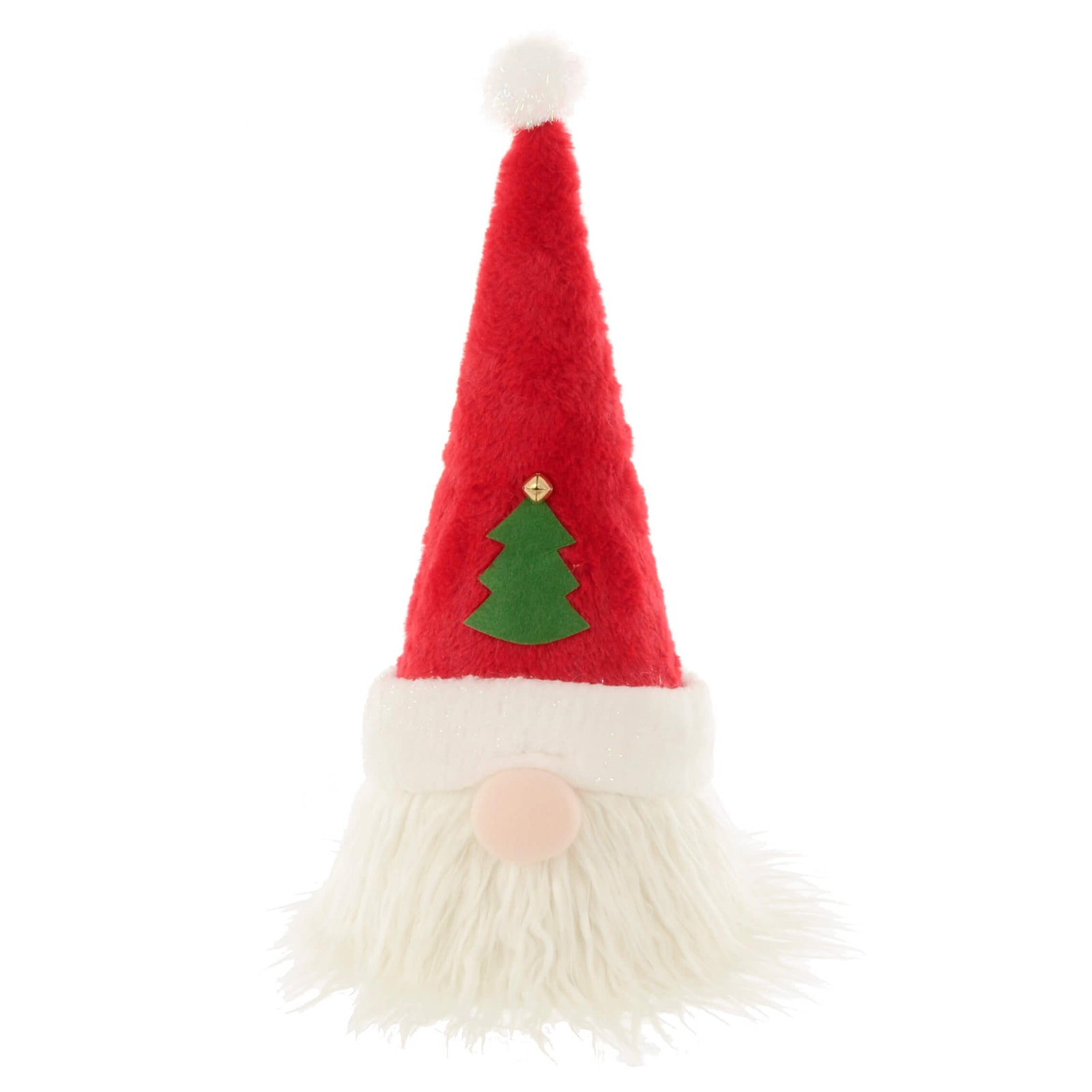 Mr Crimbo Novelty Christmas Tree Topper Santa Snowman Cone Hat - MrCrimbo.co.uk -XS7237 - Santa -christmas tree topper